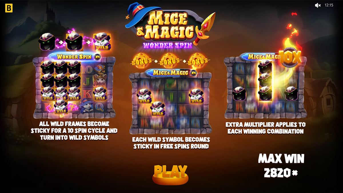 Mice and Magic Wonder Spin Mice and Magic Wonder Spin